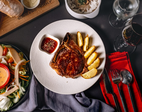 Dry-Aged Steak by Sub-Zero & Wolf